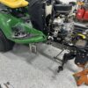 John Deere X720 Ultimate installation of landmconcepts (LMC) 120R sub-frame kit