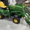 John Deere X720 Ultimate with 120R Loader and landmconcepts 120R sub-frame kit
